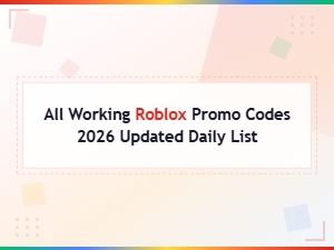 All Working Roblox Promo Codes 2026 – Updated Daily List for Free Items